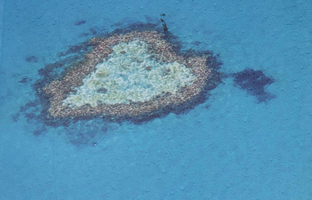 Heart Reef aus der Luft
